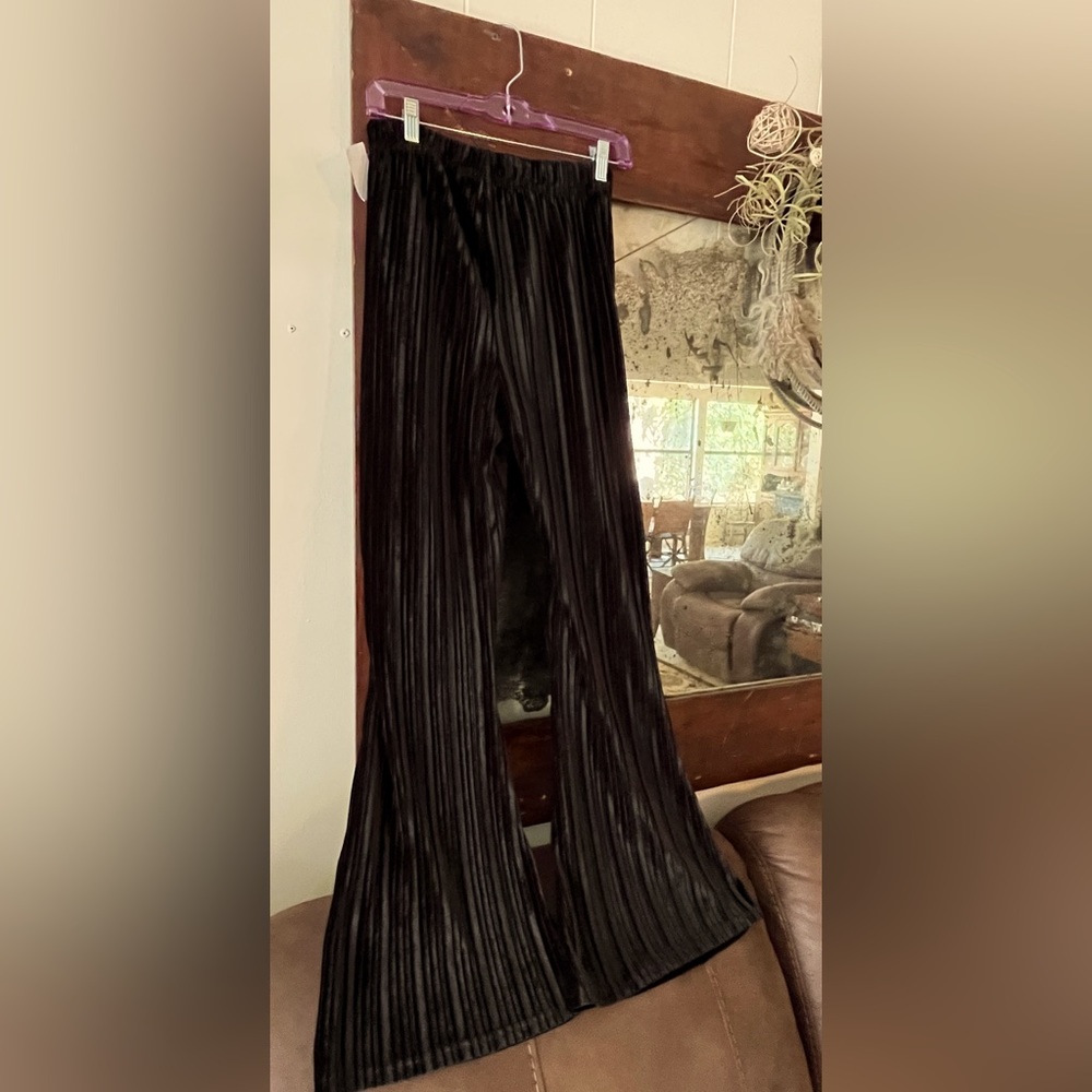 Boutique brand velveteen bell bottoms size small
